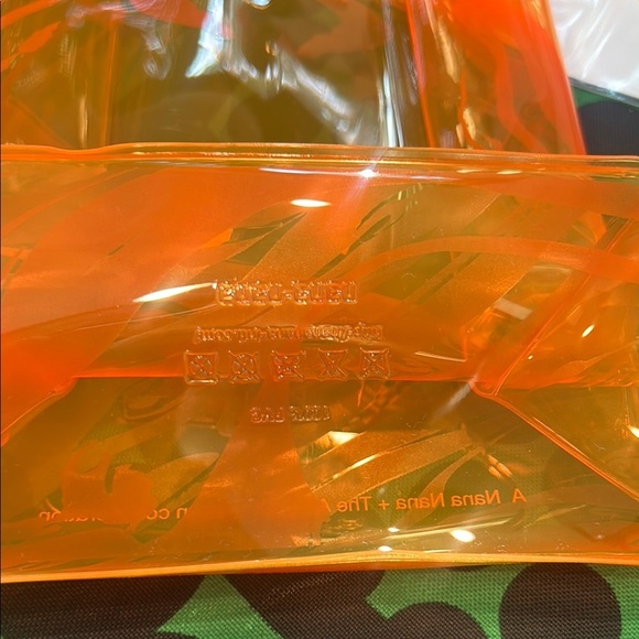 Nana-Nana x the arrivals A5 mini tote blaze Crossbody Bag double strap new - Picture 5 of 7